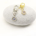 Zinc Alloy Blue Evil Eye Good Luck Keychain Bag Charm Gift view 3