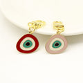 Metal Blue Evil Eye Good Luck Keychain Protective Gift view 3