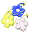 Fabric Flower Keychain Bag Charm Gift view 5