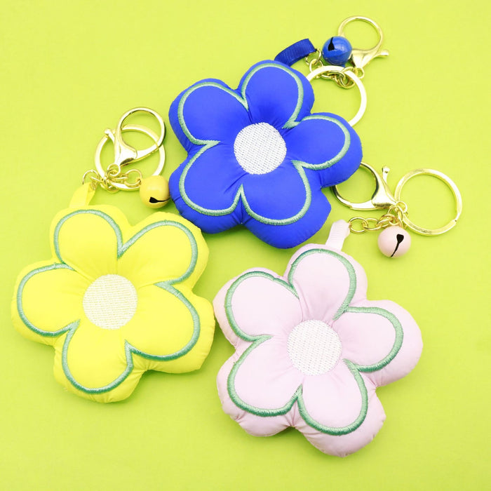 Fabric Flower Keychain Bag Charm Gift