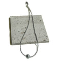 Stainless Steel Pearl Beaded Geometric Necklace, Old Money Minimalist Round Clavicle Chain view 5