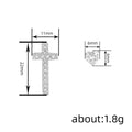 Korean Trend Asymmetrical Heart Stud Earrings For Women Niche Fashion Ear Bone Jewelry view 4