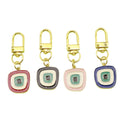 Metal Blue Evil Eye Keychain For Protection Good Luck Gift view 5