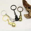 Zinc Alloy 3D Boxing Glove Keychain For Gym Gift view 4