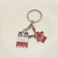 Zinc Alloy Eiffel Tower Keychain Paris Souvenir Key Ring Gift view 4