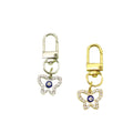 Zinc Alloy Blue Evil Eye Good Luck Keychain Bag Charm view 5