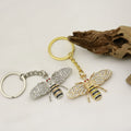 Crystal Bee Keychain Car Bag Charm view 4