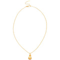Light Luxury Copper Zircon Lucky Bag Heart Necklace, Vintage Chinese Style Geometric Clavicle Chain view 5