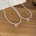 Light Luxury Faux Pearl Horse Pendant Sweater Necklace Vintage Zodiac Collarbone Chain view 4
