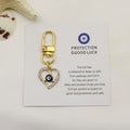 Metal Evil Eye Lucky Keychain Gift view 6