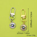 Blue Evil Eye Good Luck Keychain Bag Charm Gift view 2