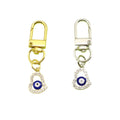 Metal Evil Eye Keychain Good Luck Gift view 5