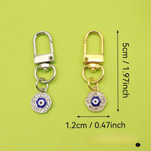Metal Evil Eye Protection Keychain Gift