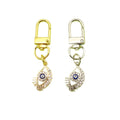 Metal Blue Evil Eye Protection Keychain Good Luck Gift view 5
