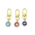 Zinc Alloy Evil Eye Good Luck Keychain Protection Key Ring view 5