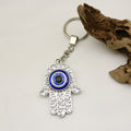 Metal Evil Eye Hand Keychain Bag Charm Gift view 4
