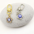 Metal Blue Evil Eye Good Luck Keychain Protection Gift (4008) view 3