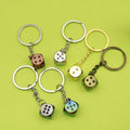 Metal Dice Keychain Key Ring view 1