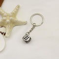 Metal Dice Keychain Key Ring view 6