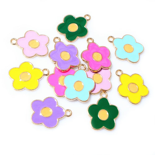 19x15mm 1.1g Gold Zinc Alloy Charm Pendant for DIY Necklace Bracelet Jewelry Making
