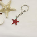 Metal Rhinestone Star Keychain Fashion Bag Charm Wholesale Gift view 6