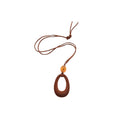 Light Luxury Vintage Flocked Resin Floral Pendant Sweater Necklace For Daily Wear view 5