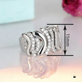 Light Luxury Urban Style Ring For Women Niche Designer Fashion Accessory view 4