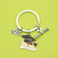Enamel Alloy Graduation Cap Keychain Bag Charm Student Gift view 3