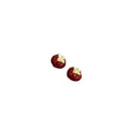 Alloy Enamel Apple Stud Earrings New Chinese Retro OL Style Daily Commuter Light Luxury Jewelry view 5