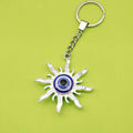 Zinc Alloy Evil Eye Good Luck Keychain Bag Charm view 1