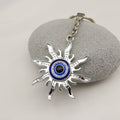 Zinc Alloy Evil Eye Good Luck Keychain Bag Charm view 3