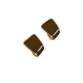 Light Luxury Irregular Iron Geometric Circle Stud Earrings For Vintage Daily Commuter Style view 5