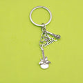 Zinc Alloy Drum Set Keychain Music Lover Backpack Gift view 6