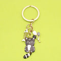 Zinc Alloy Cat Jewelry Findings Accessories for DIY Jewelry Making – Gold view 3