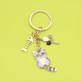 Zinc Alloy Cat Jewelry Findings Accessories for DIY Jewelry Making – Gold view 4
