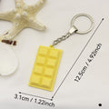 Metal Chocolate Bar Keychain Valentine's Day Gift view 2