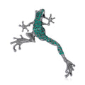 Alloy Rhinestone Frog Brooch For Suits Shirts And Sweaters view 1