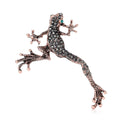 Alloy Rhinestone Frog Brooch For Suits Shirts And Sweaters view 5