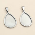 18x25mm Gold Zinc Alloy Charm Pendant No.020238 for DIY Necklace Bracelet Jewelry Making view 2