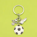 Zinc Alloy Soccer Ball Sports Jewelry Findings Accessories for DIY Jewelry Making view 4