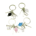 Zinc Alloy Dental Toothbrush Toothpaste Tooth Keychain Backpack Charm Gift view 5