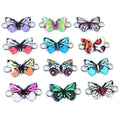 Alloy Enamel Double Drop Butterfly Pendant DIY Necklace Bracelet Jewelry Charm 12x23mm 1g view 4