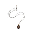 Resin Tiger Eye Oval Pendant Sweater Necklace For Women, Maillard Vintage Light Luxury Choker view 5