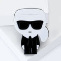 Acrylic Character Brooch For Women's Suit And Cardigan Decoration view 2