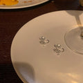 Copper Zircon Snowflake Teardrop Stud Earrings Korean Light Luxury Christmas Floral Style view 4