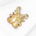 Alloy Enamel Christmas Glove Brooch Pin Holiday Suit Accessory view 4