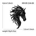Alloy Horse Brooch Pin For Personalized Animal Clothing Accessories view 5