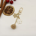 Metal Japanese Sakura Keychain Cute Hollow Bag Charm Gift view 7
