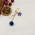 Metal Japanese Sakura Keychain Cute Hollow Bag Charm Gift view 10