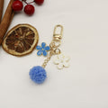 Metal Japanese Sakura Keychain Cute Hollow Bag Charm Gift view 6